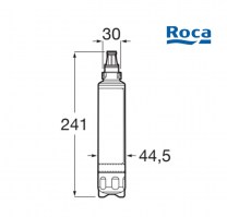 MEDIDAS CARTUCHO FILTRACION SYRA-F ROCA